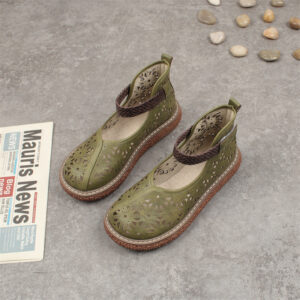 Sandals — Retro Cutout Platform