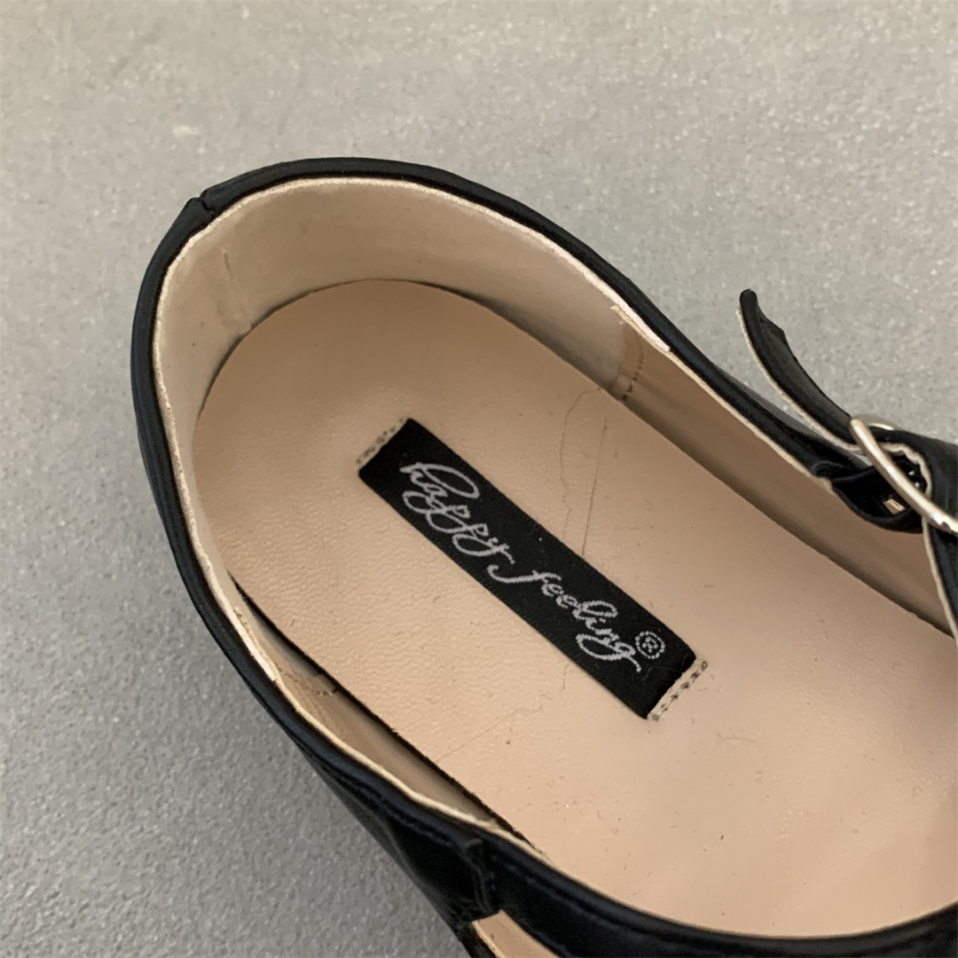 Flats — Cross-Strap Mary Janes