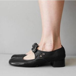 Flats — Double-Buckle Low Heel